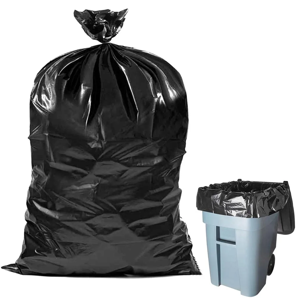 20 Contractor Trash Bags 42 Gallons 32" x 50" 3 Mil Thick Heavy Duty Industrial