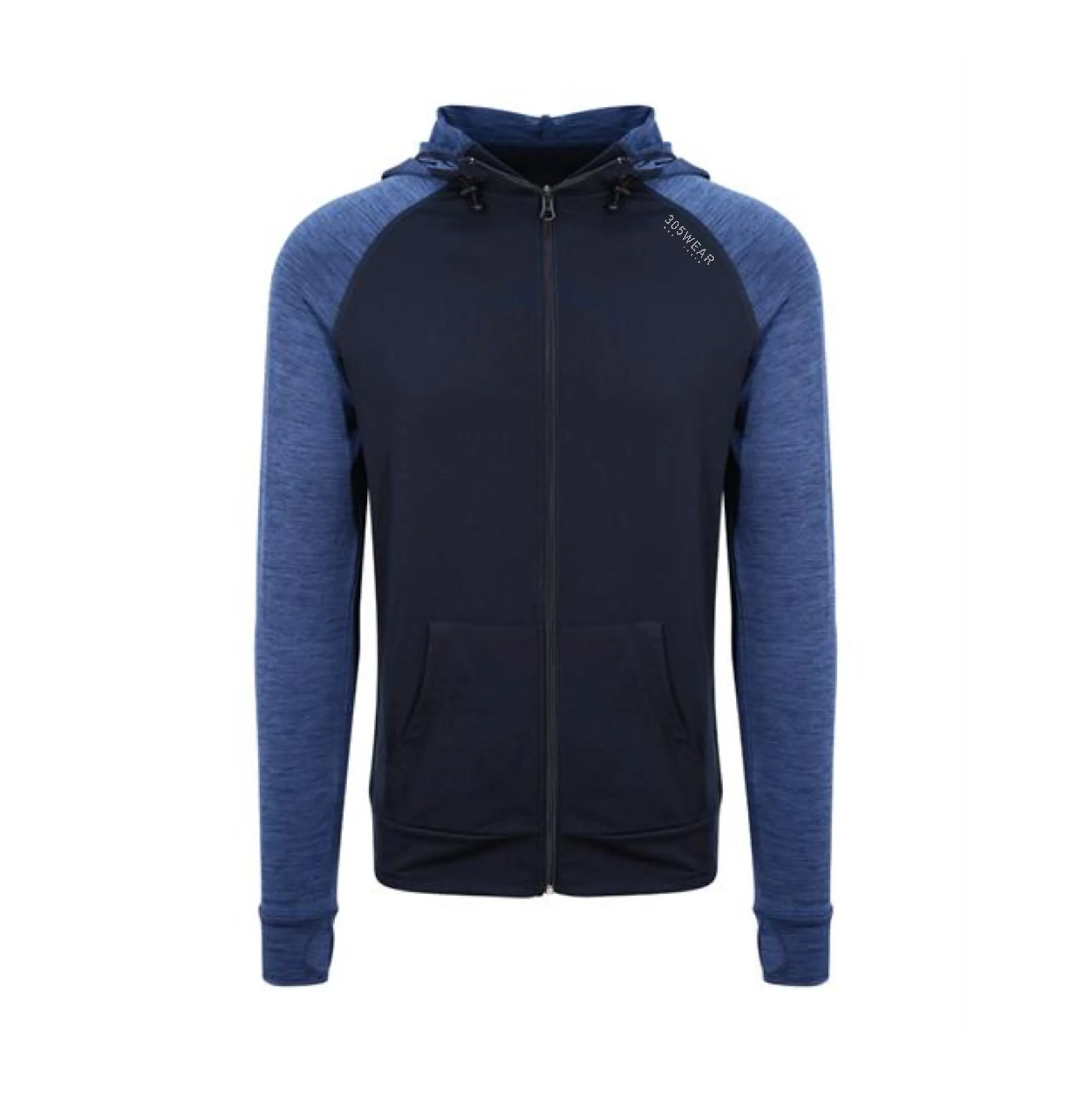 305WEAR Wordmark Seam Performance Lite Full Zip Hoody