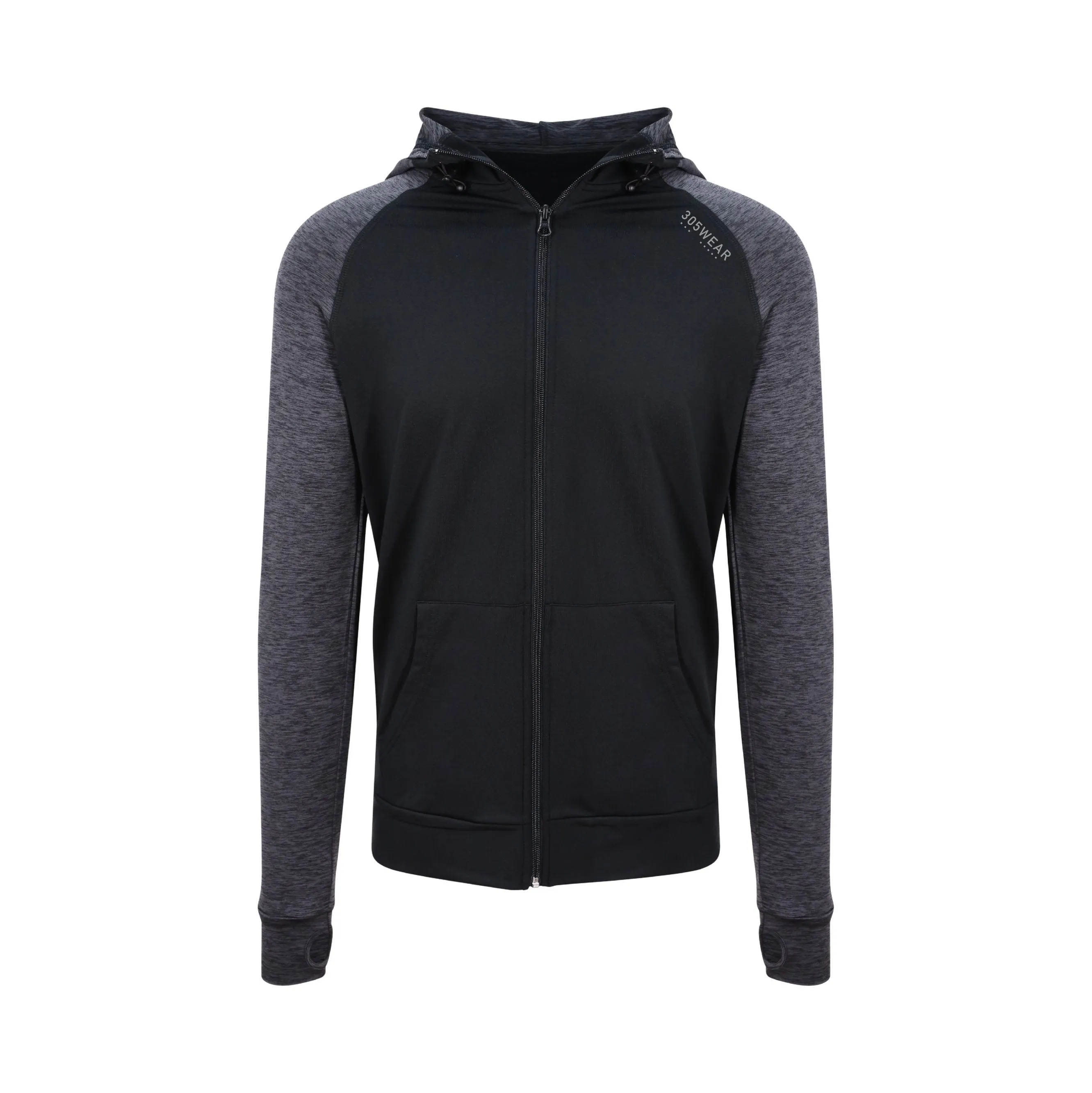 305WEAR Wordmark Seam Performance Lite Full Zip Hoody