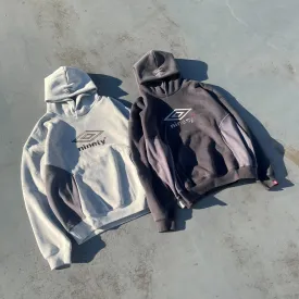 9090 × umbro Collaboration Logo Hoodie