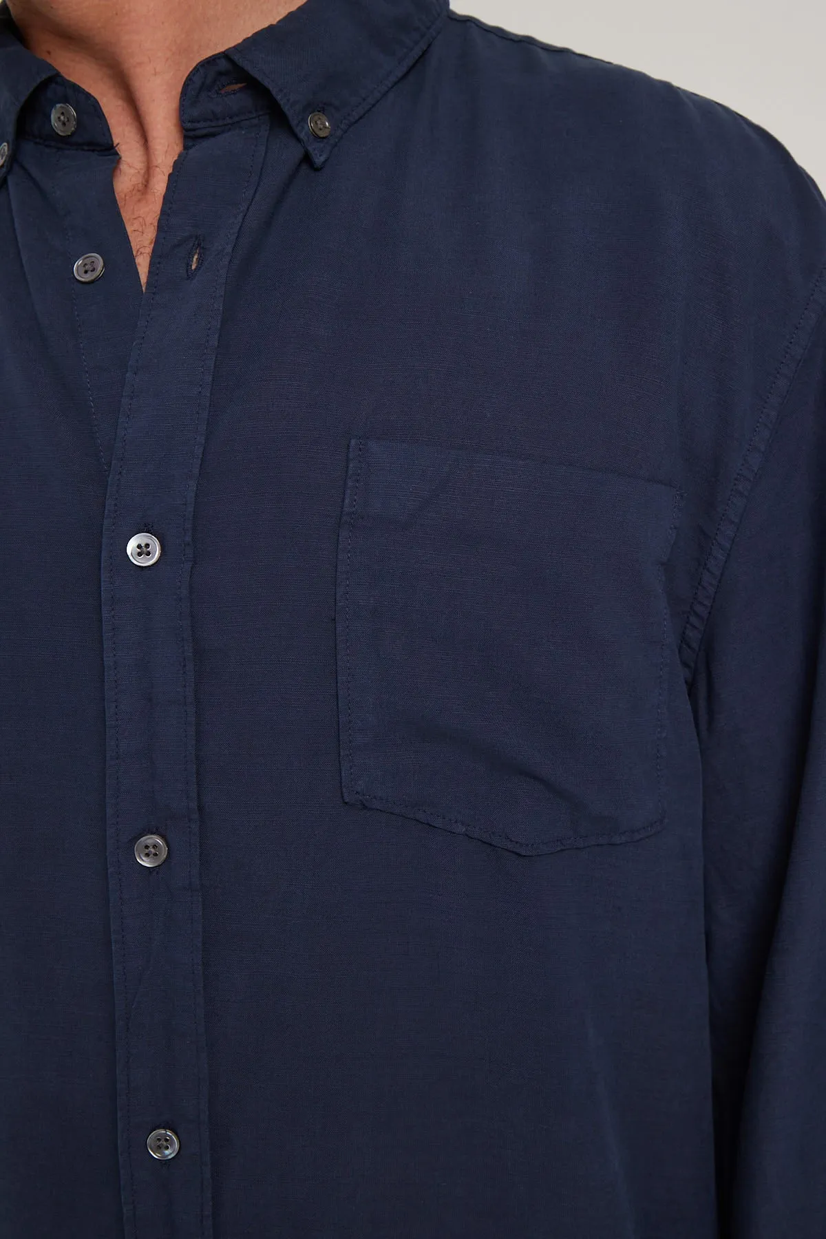 Academy Brand Burton LS Shirt Navy