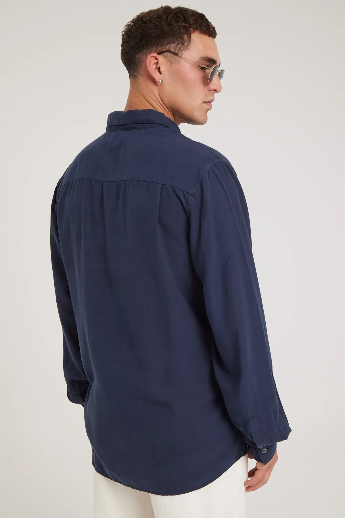 Academy Brand Burton LS Shirt Navy