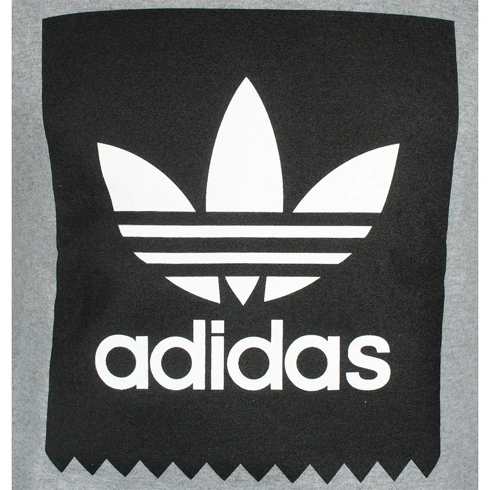 Adidas Originals Men's Trefoil Blackbird Logo Fleece Crew Neck Sweatshirt