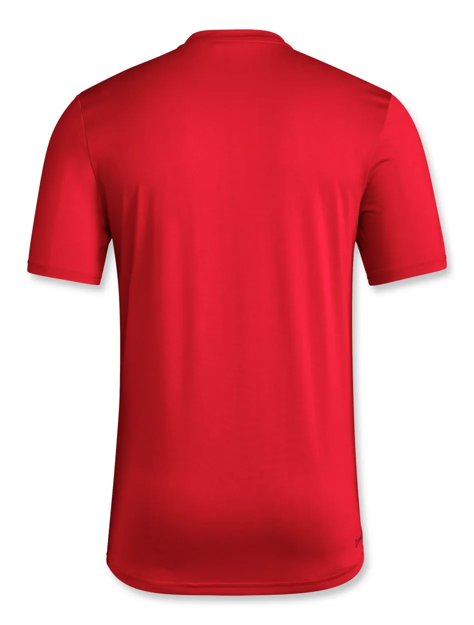 Adidas Texas Tech "Locker Wordmark" 2024 Short Sleeve T-Shirt