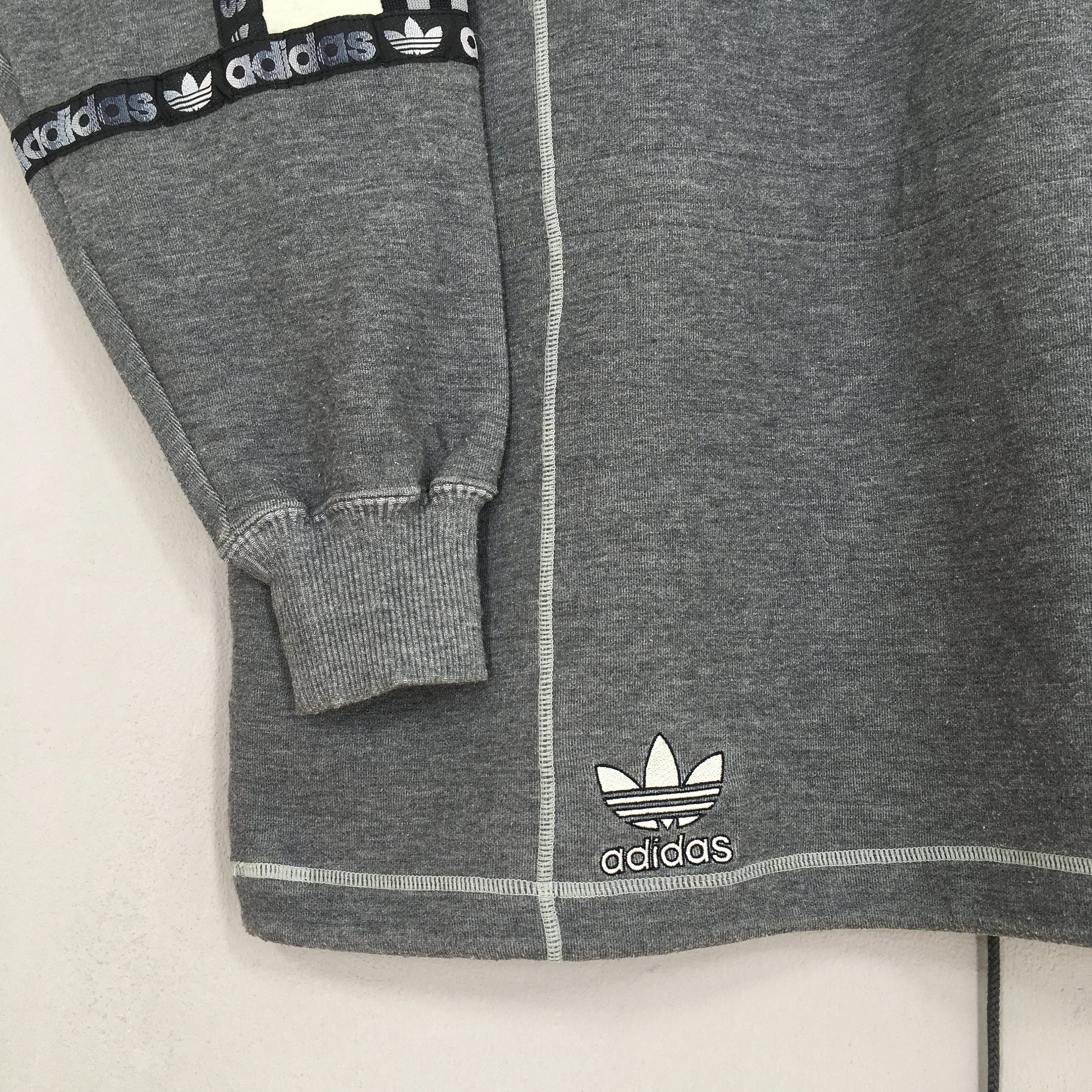 Adidas Trefoil Multicolor Pullover Hoodies Large