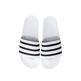 Adidas White Polyester Sandaler