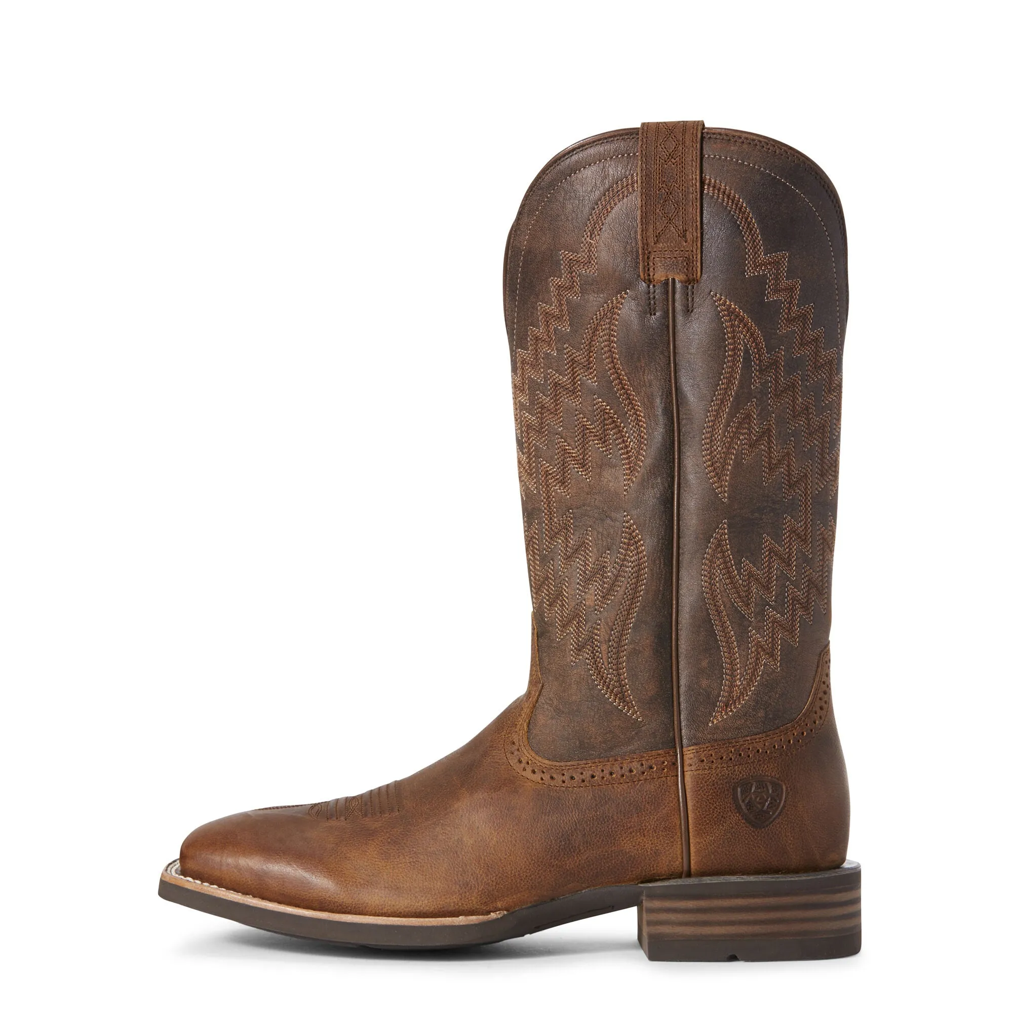 Ariat Mens Tycoon Western Boot Sorrel Crunch