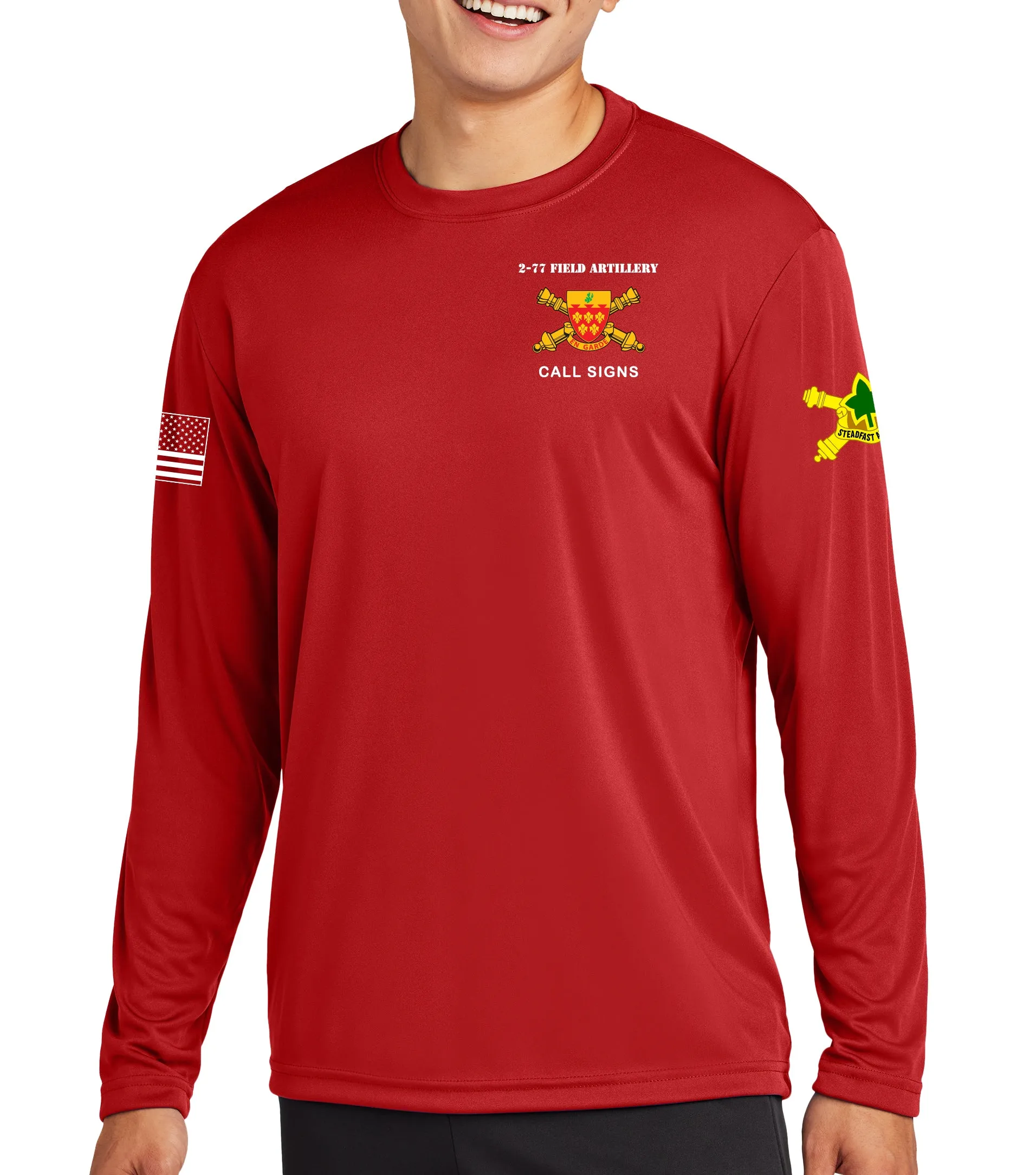 Barbarian Long Sleeve Performance PT Shirt. This shirt IS approved for PT.