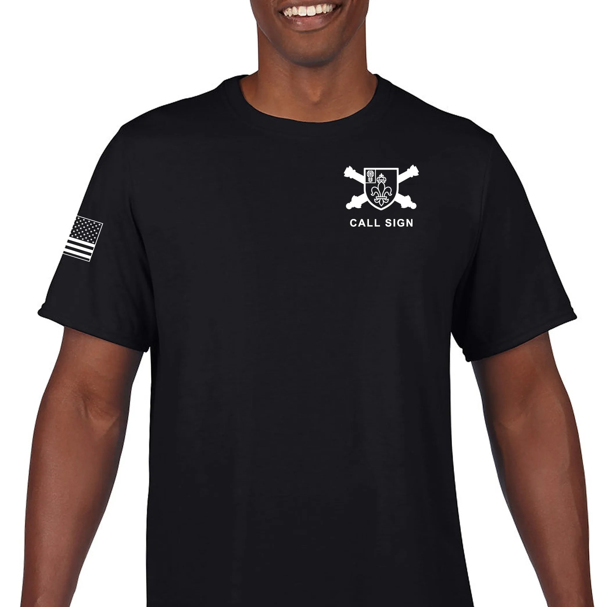 Chosen Unisex Performance Short Sleeve PT Shirt (Feels like Cotton). This shirt IS approved for PT.