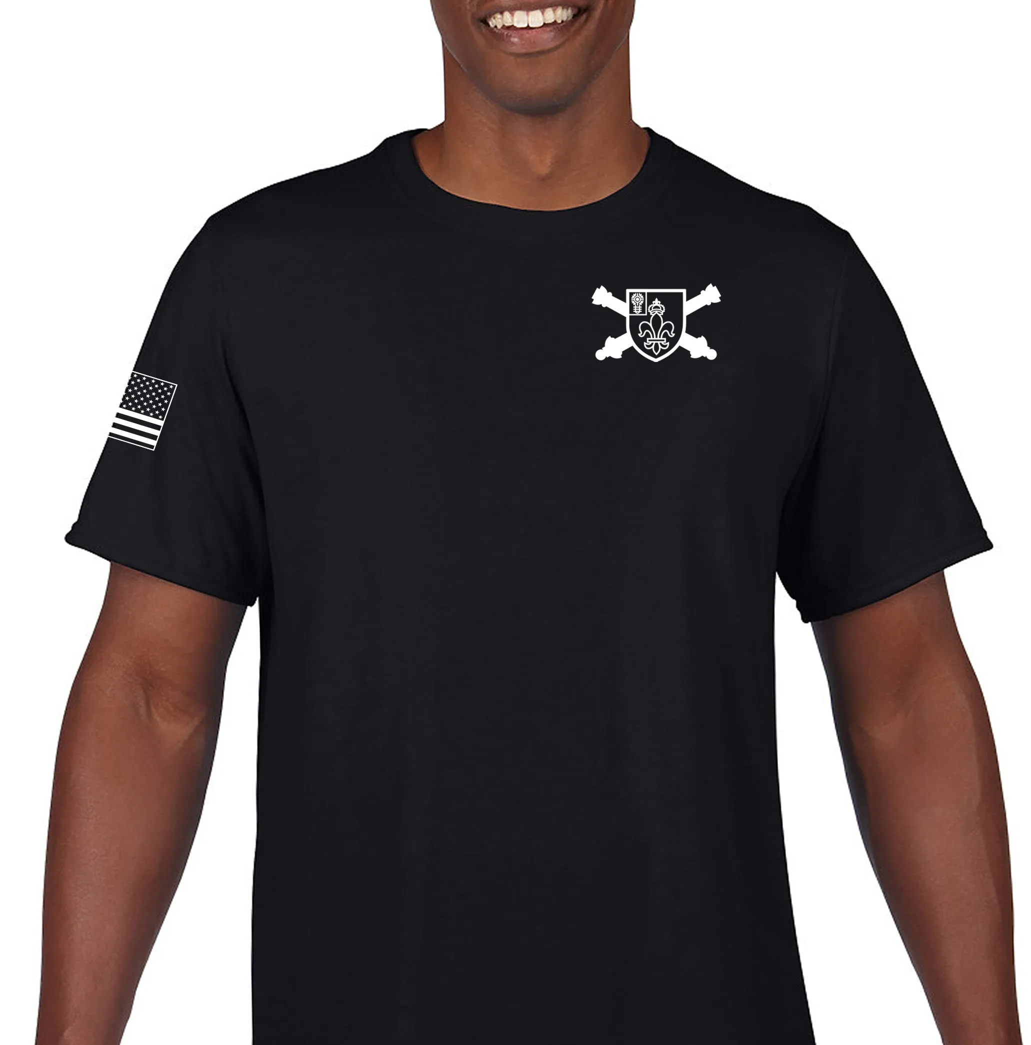 Chosen Unisex Performance Short Sleeve PT Shirt (Feels like Cotton). This shirt IS approved for PT.