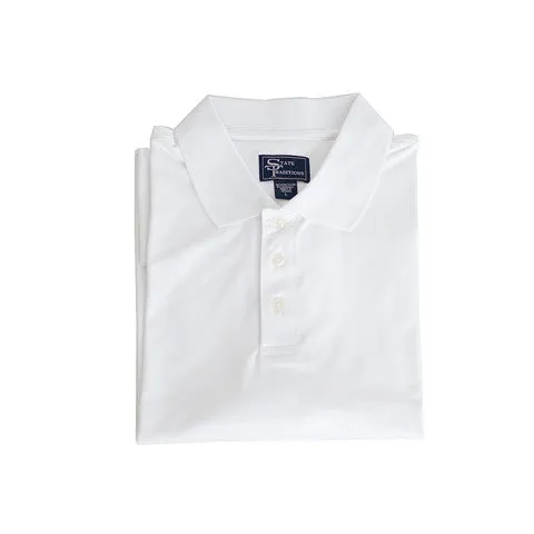 Clubhouse Performance Polo White