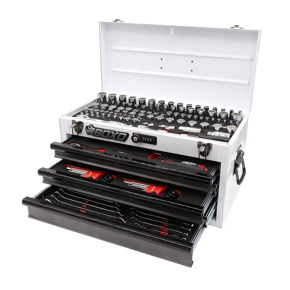 Combo Box 3-Drawers | BAJA ShreddyBox 159-Piece Metric and SAE Toolbox