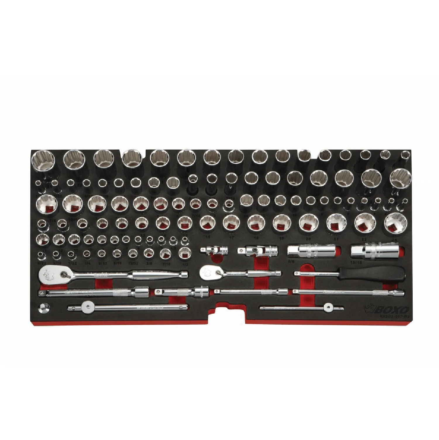 Combo Box 3-Drawers | BAJA ShreddyBox 159-Piece Metric and SAE Toolbox