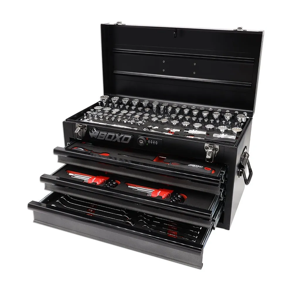 Combo Box 3-Drawers | BAJA ShreddyBox 159-Piece Metric and SAE Toolbox