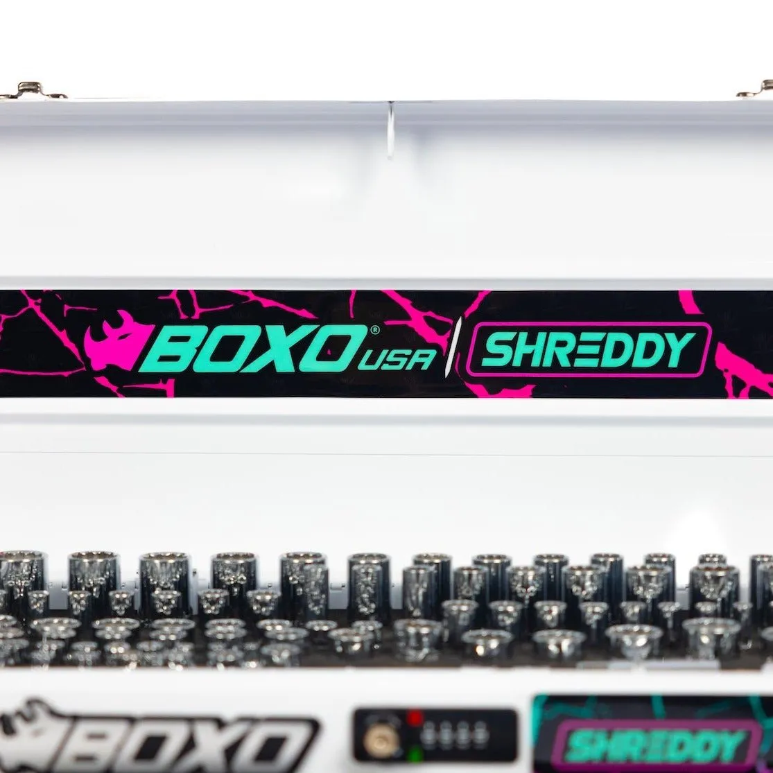 Combo Box 3-Drawers | CRACKED ShreddyBox 159-Piece Metric and SAE Toolbox