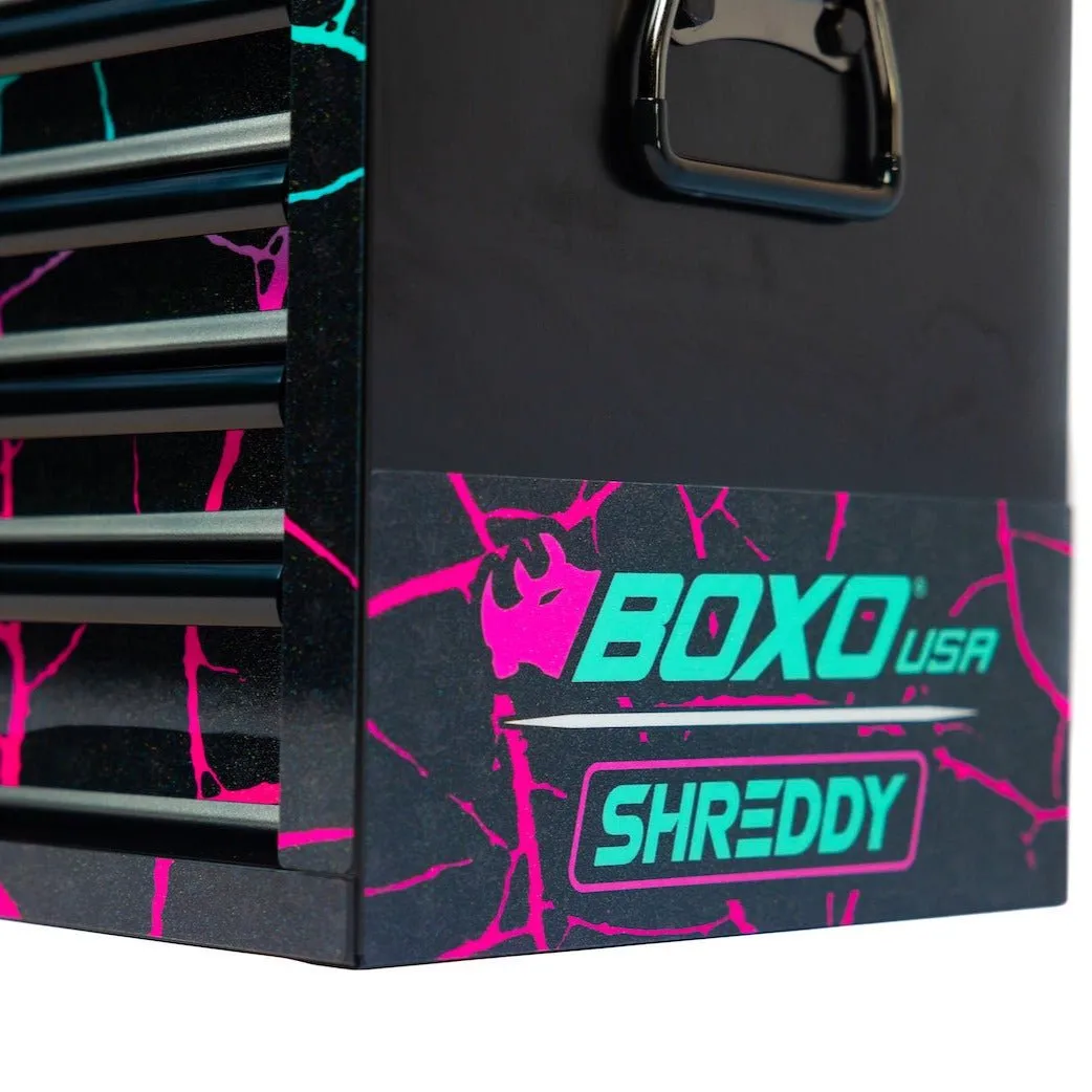 Combo Box 5-Drawers | CRACKED ShreddyBox 159-Piece Metric and SAE Toolbox
