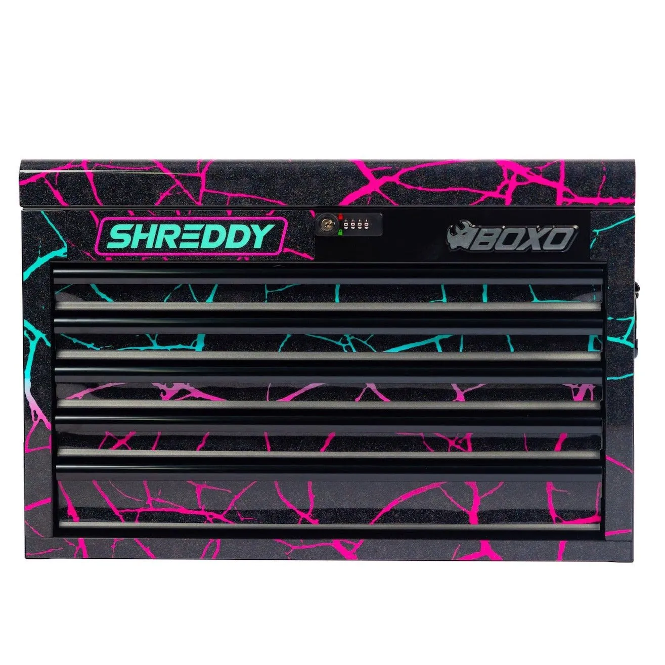 Combo Box 5-Drawers | CRACKED ShreddyBox 159-Piece Metric and SAE Toolbox