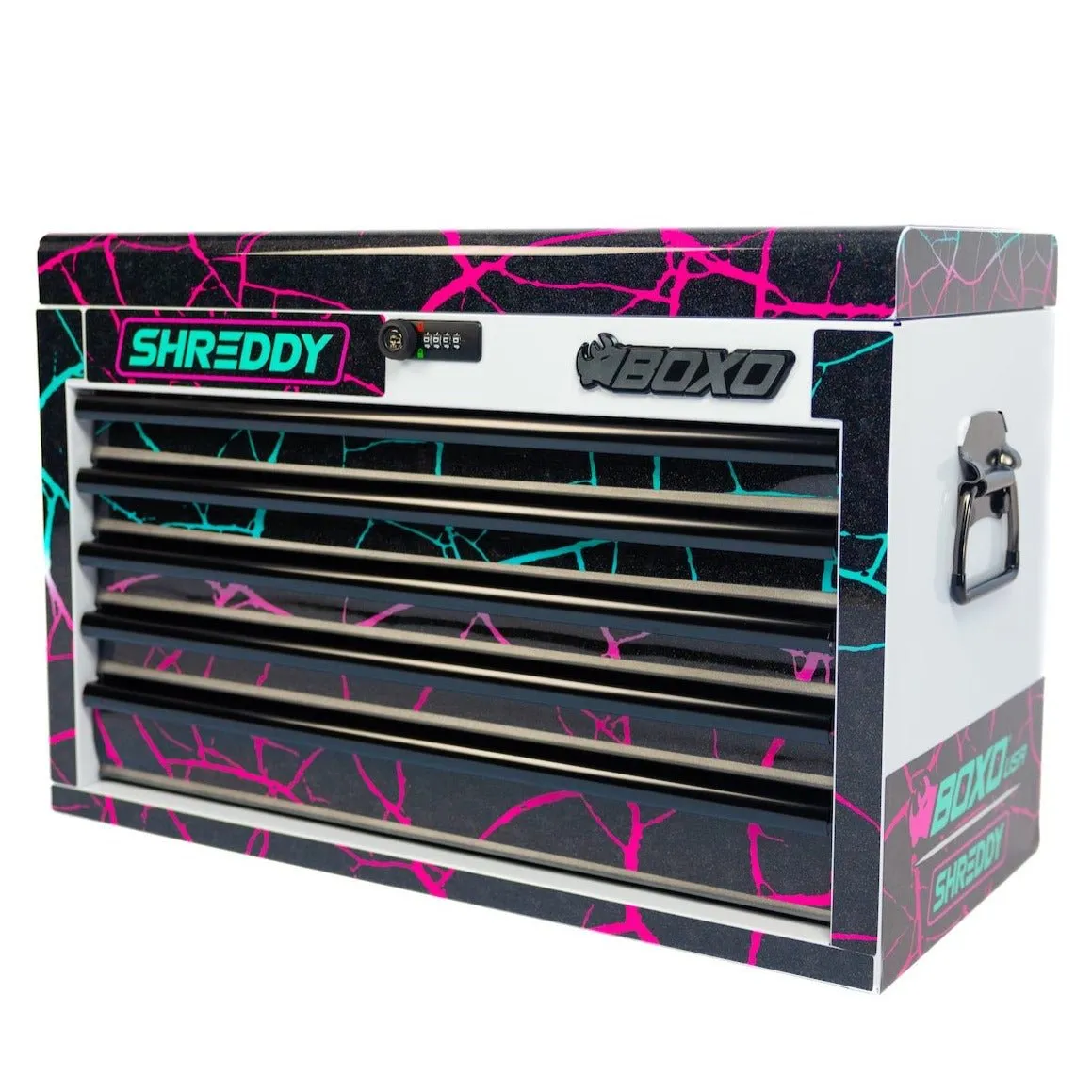 Combo Box 5-Drawers | CRACKED ShreddyBox 159-Piece Metric and SAE Toolbox
