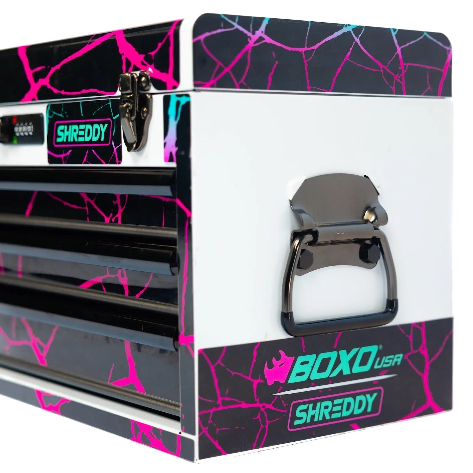 CRACKED ShreddyBox 3-Drawer Hand Carry BOX ONLY