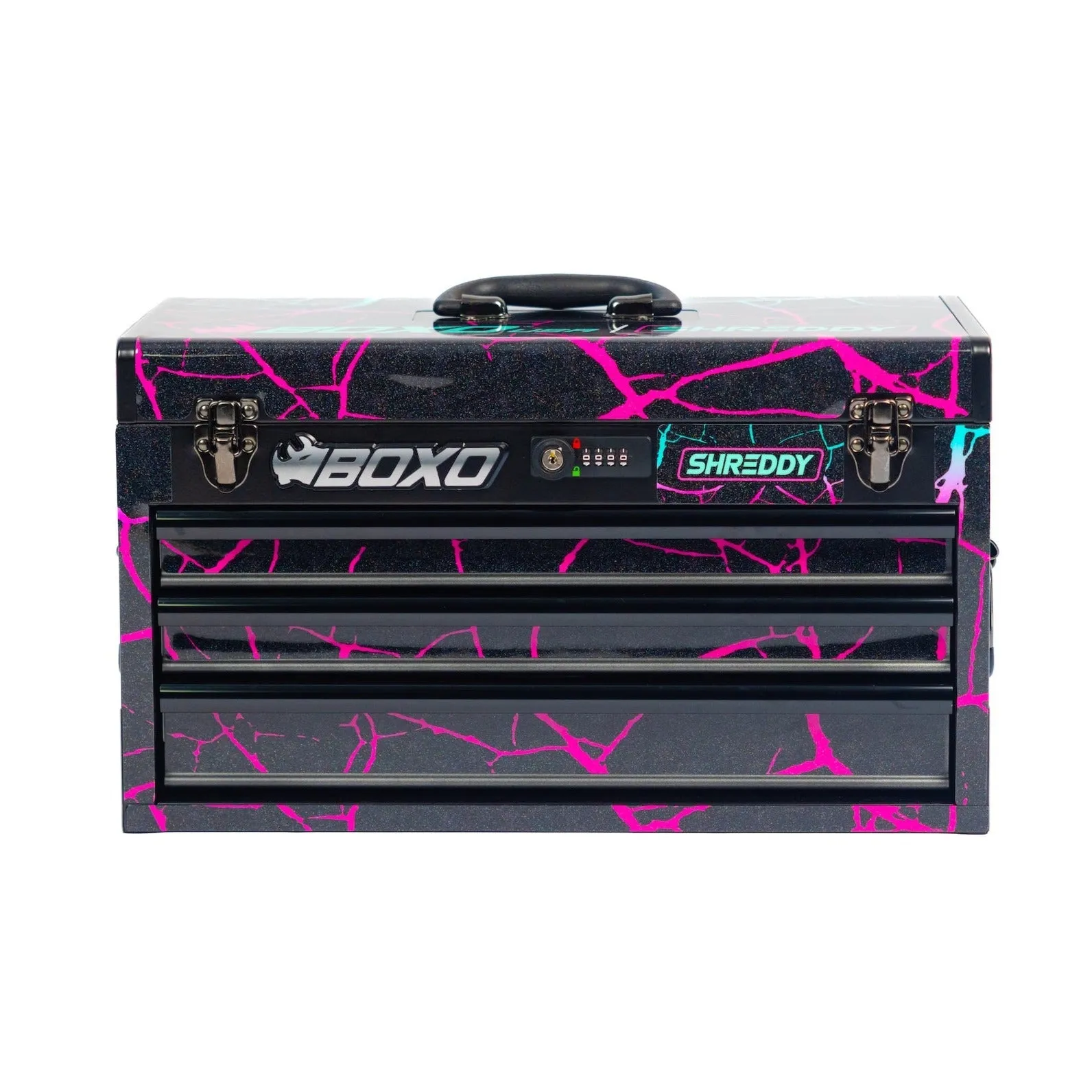 CRACKED ShreddyBox 3-Drawer Hand Carry BOX ONLY