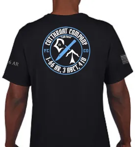 Cutthroat Unisex Performance Short Sleeve PT Shirt (Feels like Cotton). This shirt IS approved for PT.