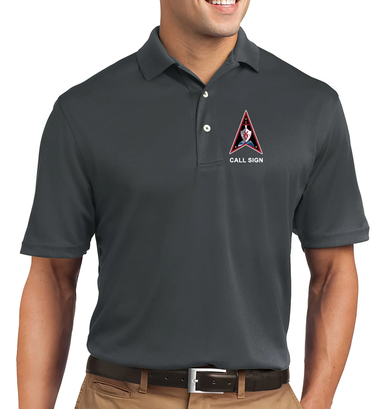 DEL 15 Polo Shirt - Multiple Colors. This shirt is NOT approved for PT.