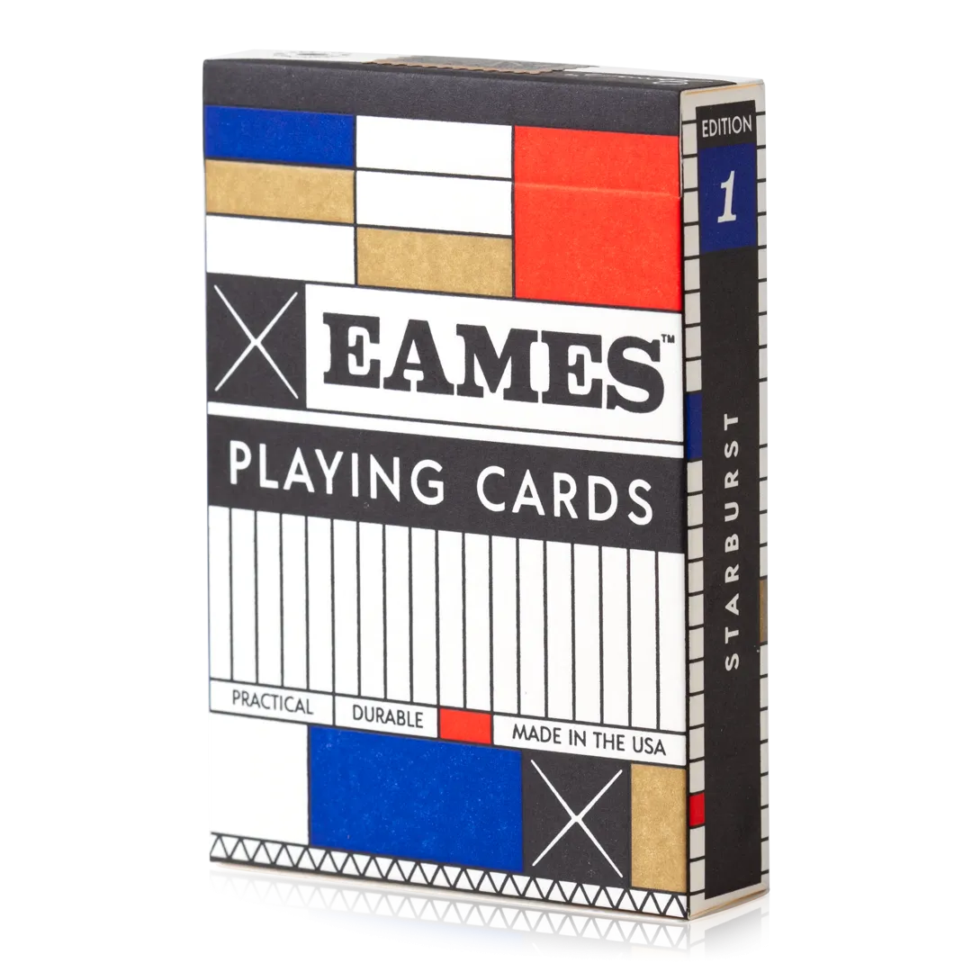 Eames "Starburst" Playing Cards
