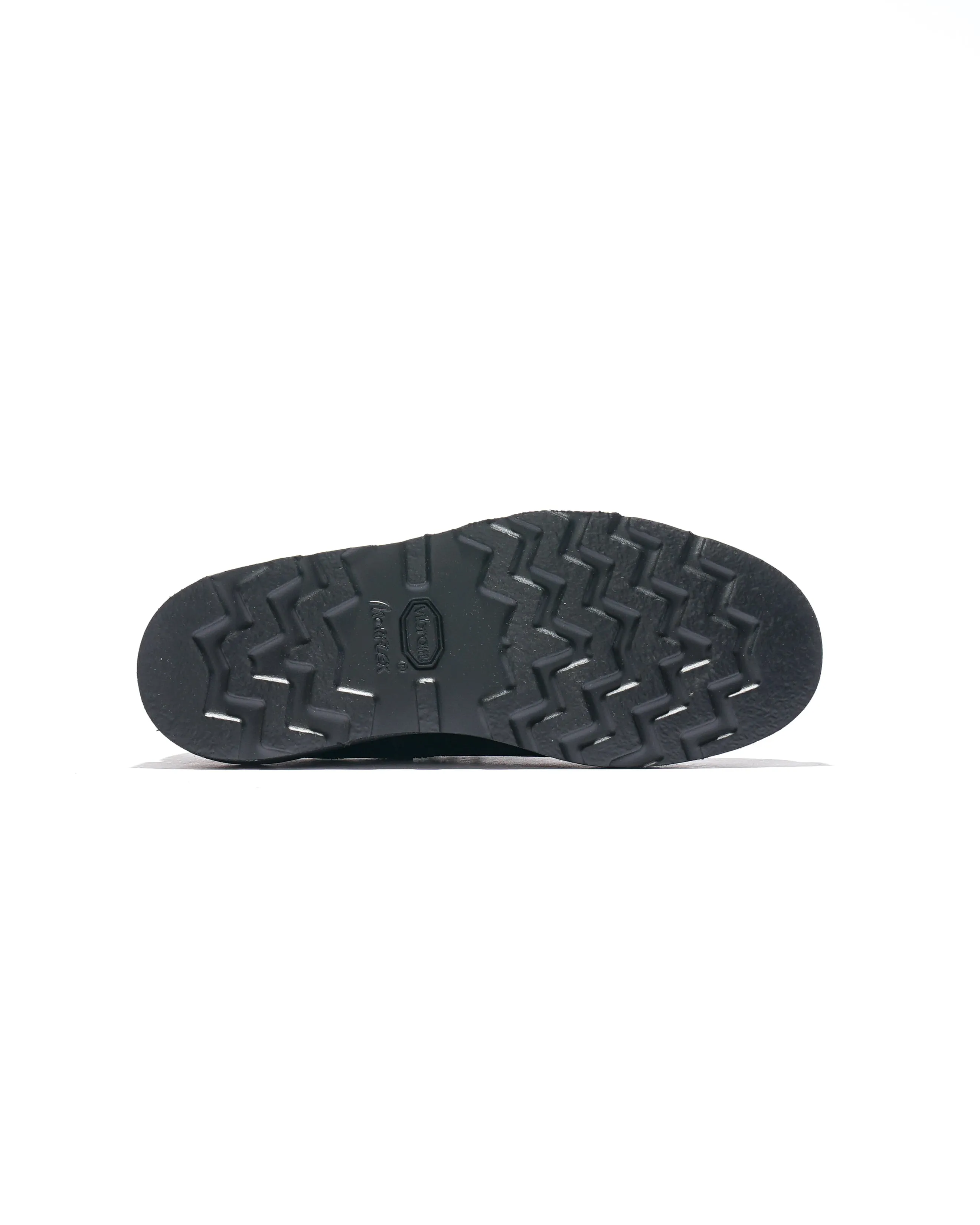 Engineered Garments x Tricker's Asymmetric Gibson - Black Suede Morflex