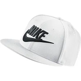 Futura True Snapback Hats, One Size, White/Black 584169100