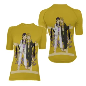 Gemini Zodiac Mom Women's Short Sleeve Rash Guard
