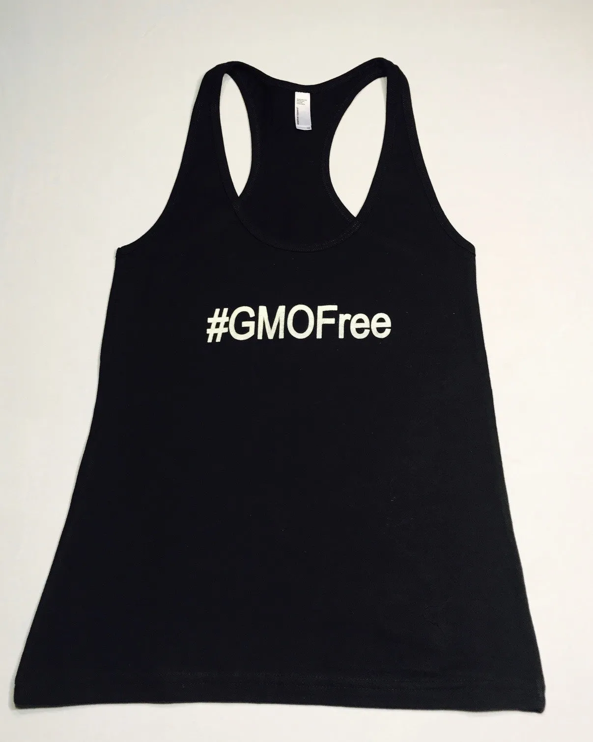 #GMOFree Womens Racerback Tank