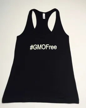 #GMOFree Womens Racerback Tank