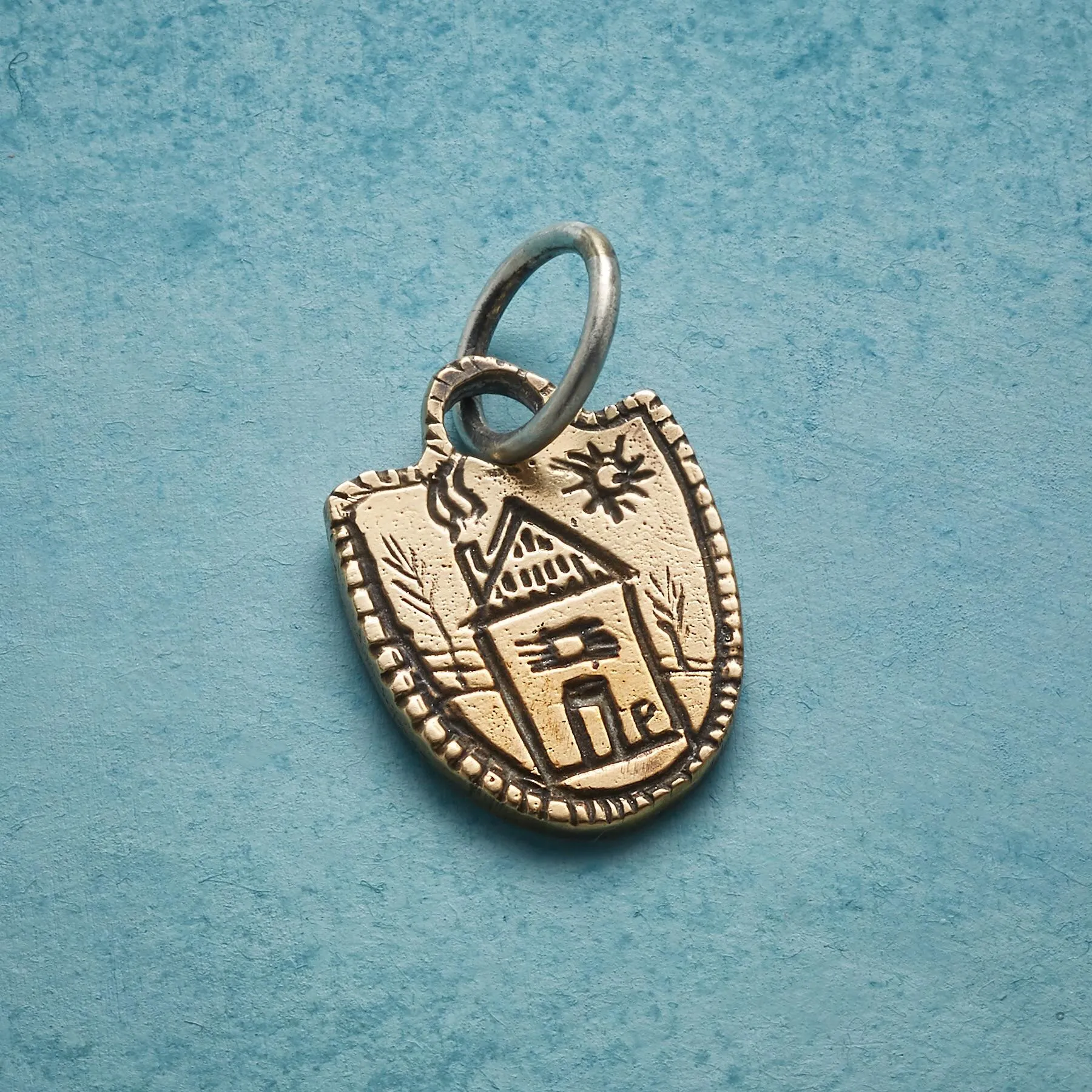 Gold Home Sweet Home Charm