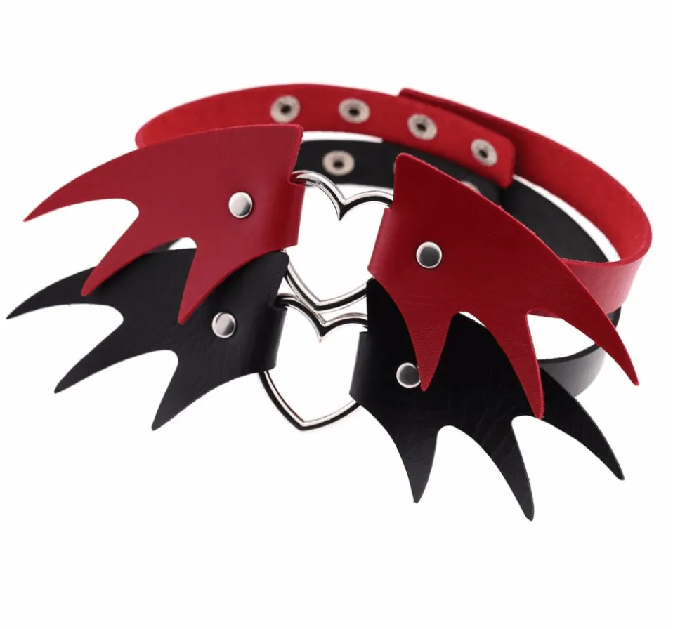 Heart Gothic Choker