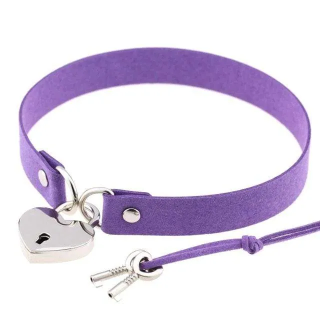 Heart Lock Choker