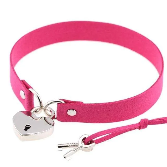 Heart Lock Choker