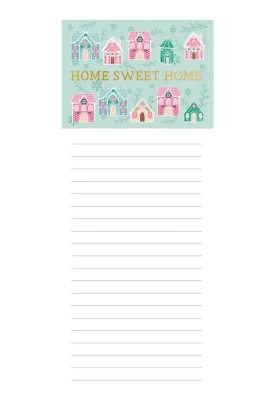 Home Sweet Home Magnetic Notepad