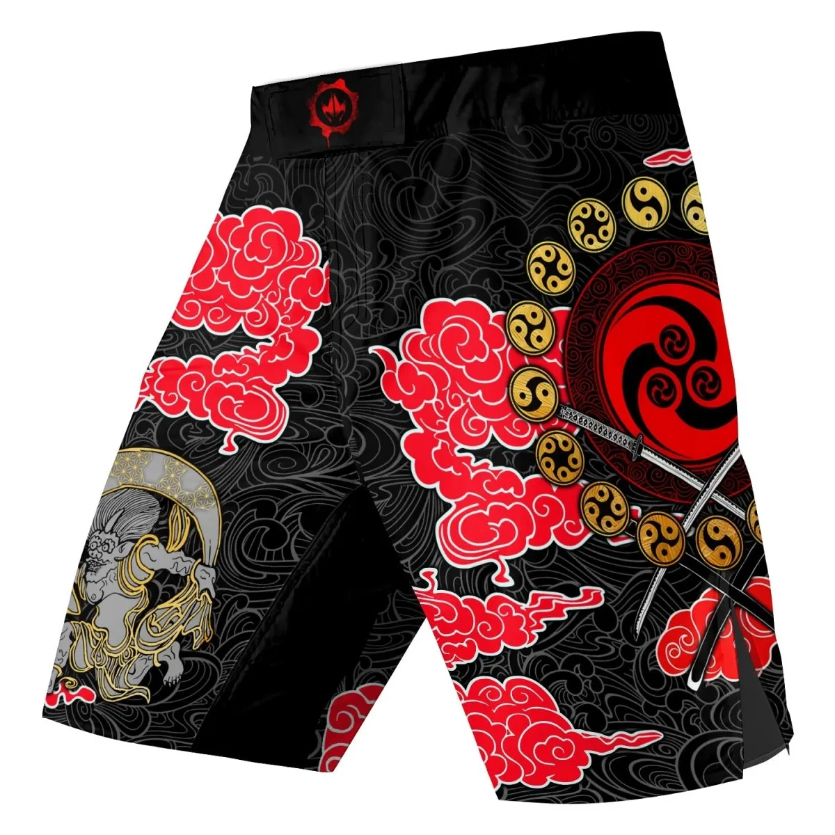 Japanese Raijin And Fujin Fight Shorts