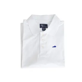 Kentucky Lexington Clubhouse Performance Polo White