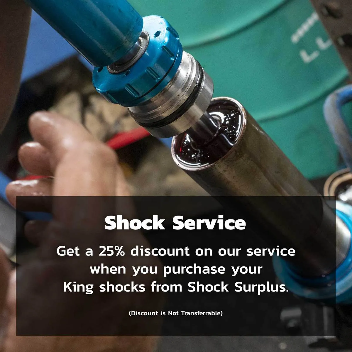 King Shocks 2.5 Performance Piggyback Shocks Pair 25001-356