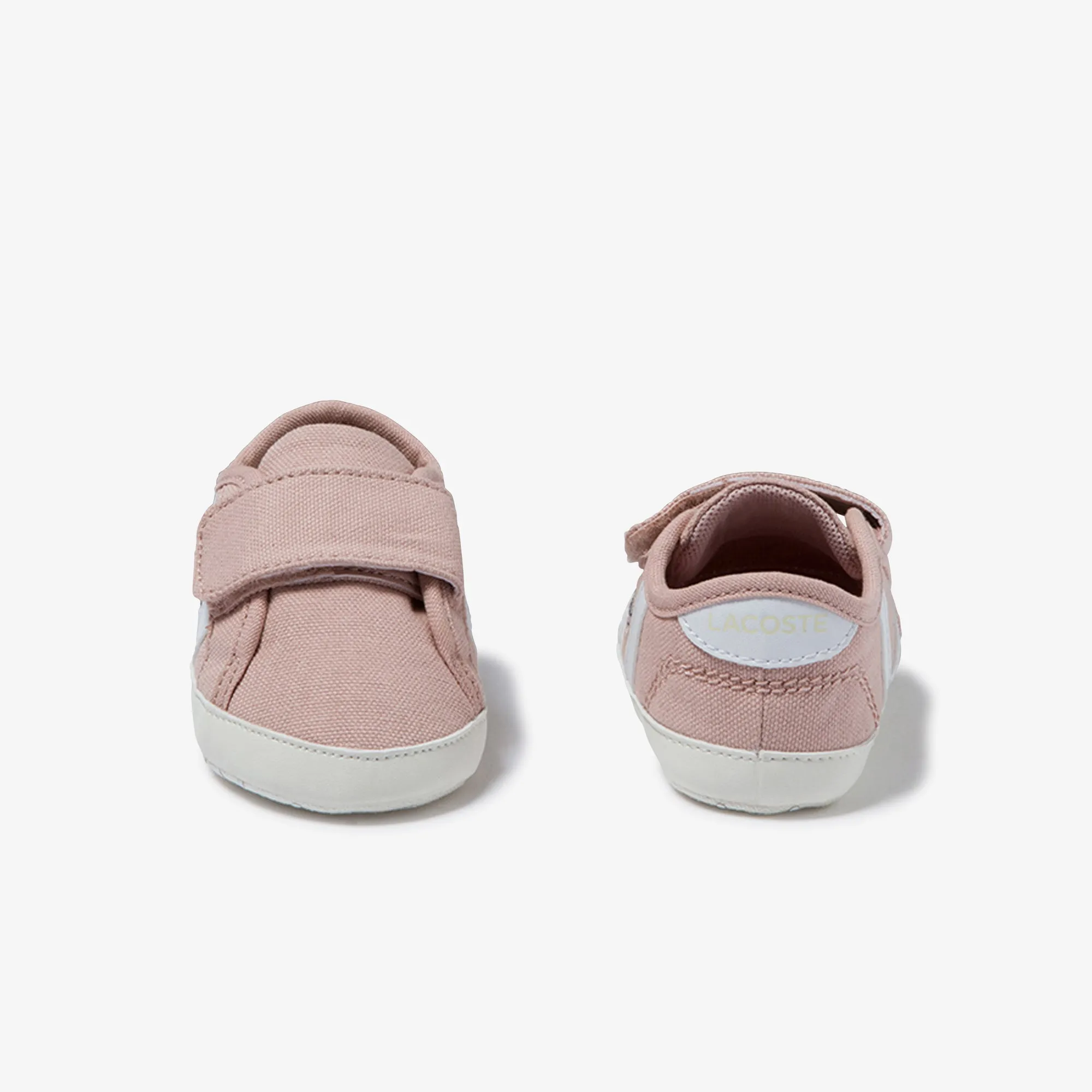 Lacoste Sideline Crib 120 1 Cub Sneakers - Hydrangea/White-Cork-Chestnut Green