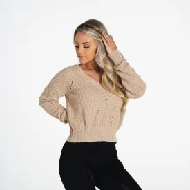 Latte Home Sweet Home Sweater