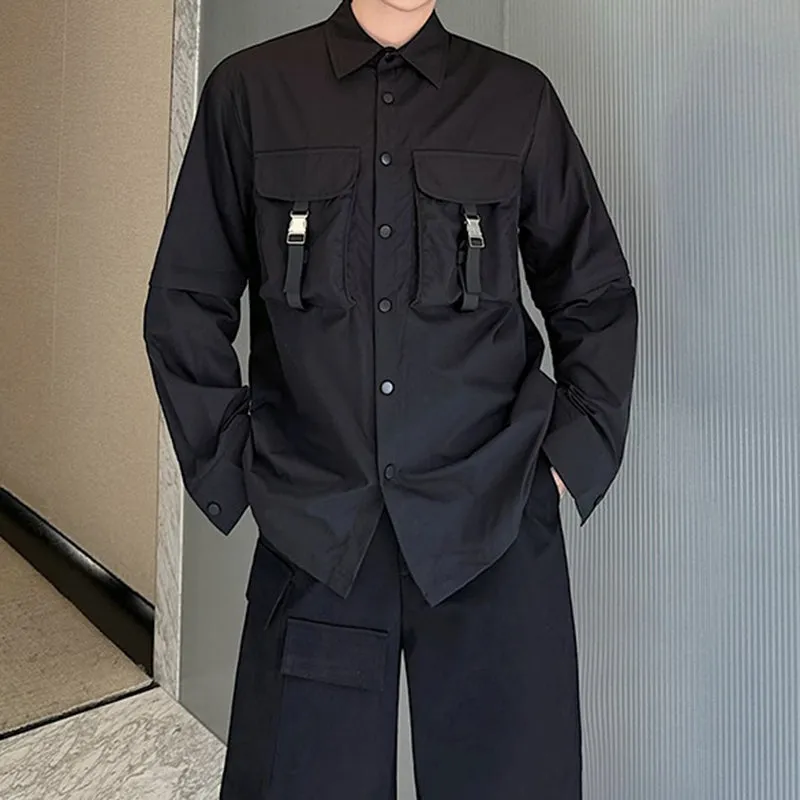 Long Sleeve Shirt with 3D Pockets