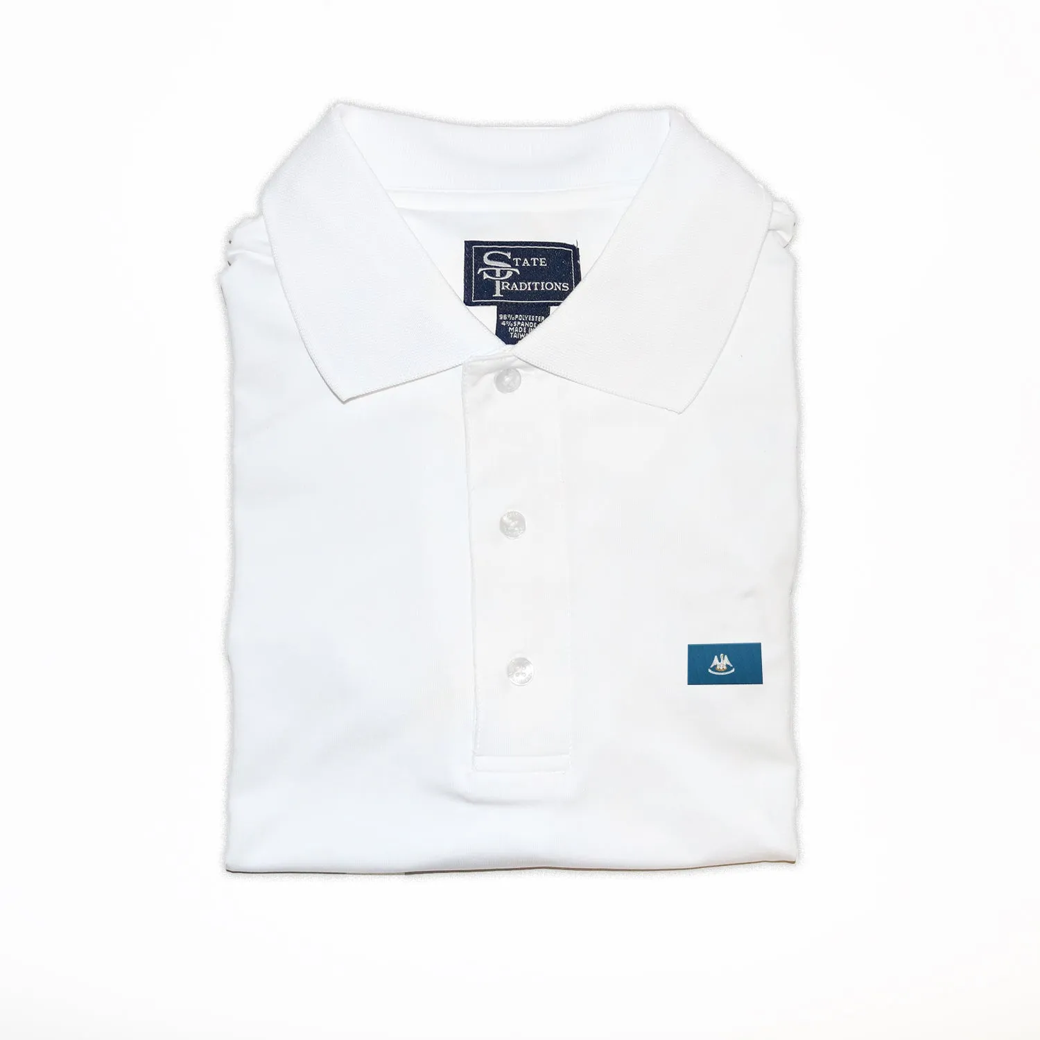Louisiana Flag Performance Polo