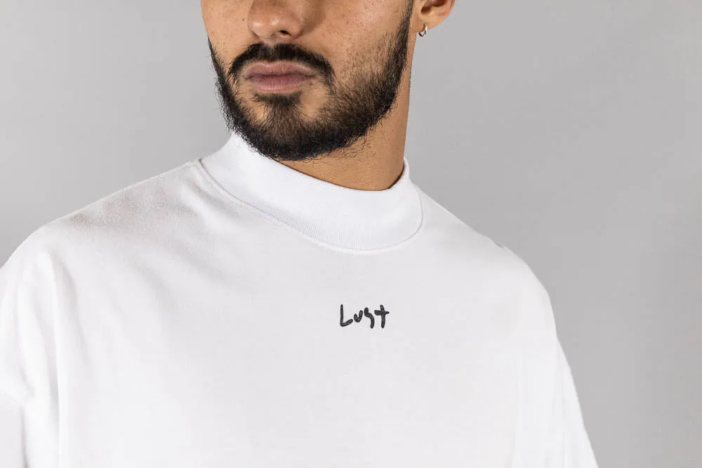 Lust Brand Handwritten Tee 'White'