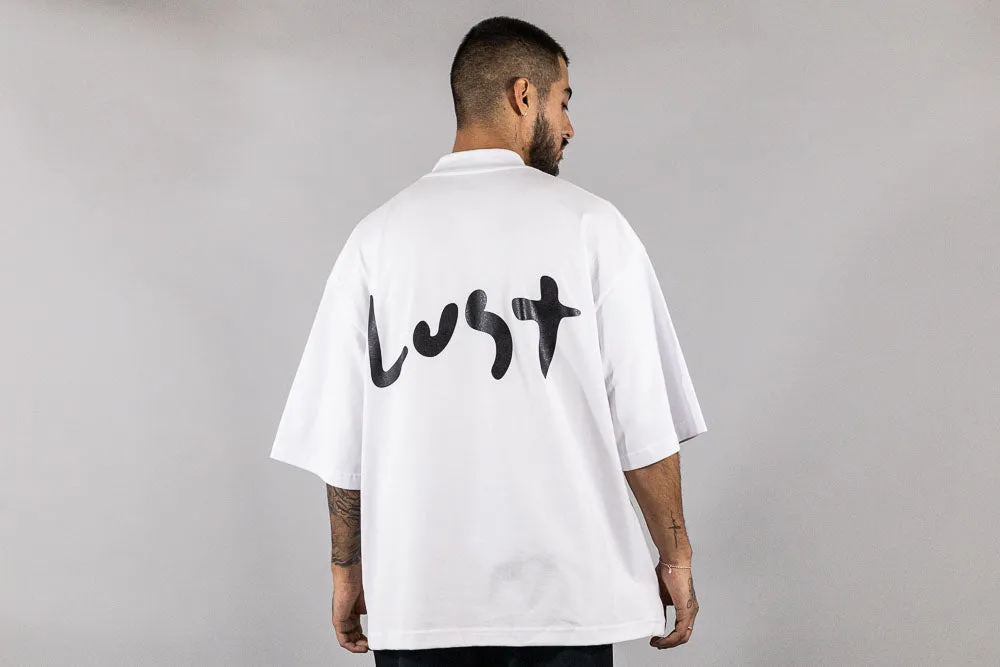 Lust Brand Handwritten Tee 'White'
