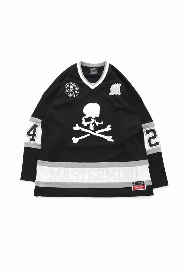 Mitchell&Ness × MASTERMIND WORLD Hockey Jersey