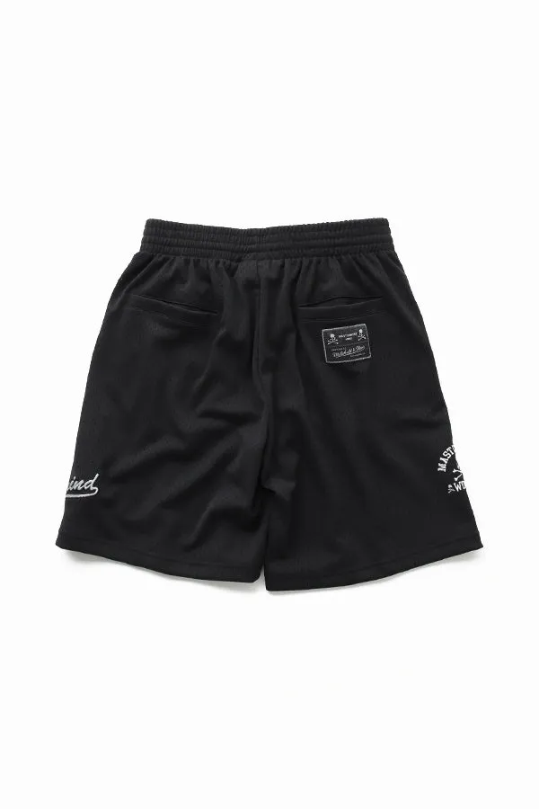 Mitchell&Ness × MASTERMIND WORLD MESH SHORTS
