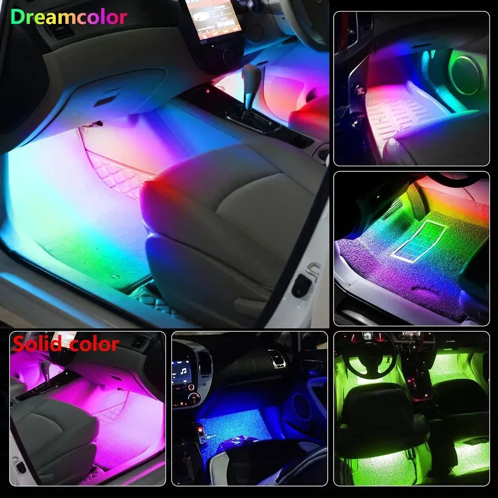 Neon LED Car Interior Light Kit Accessories