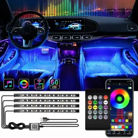 Neon LED Car Interior Light Kit Accessories